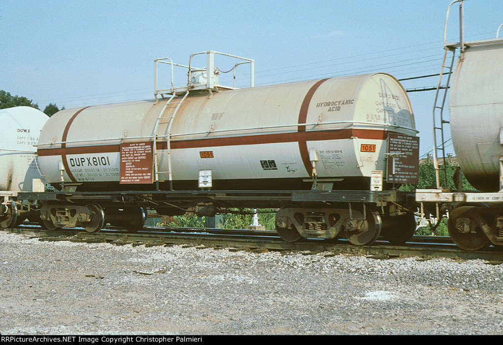 DUPX Tank Car 8101